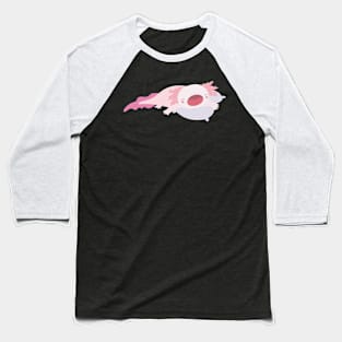 Axolotl Sleeping Baseball T-Shirt